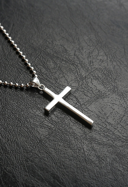 Cross Vol.1 십자가(민자형) 실버 목걸이 펜던트